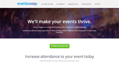 Desktop Screenshot of eventswoop.com